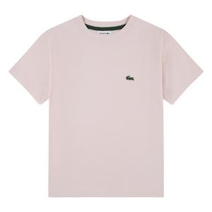 Lacoste Big Boys' Core Tee-Lt Pink