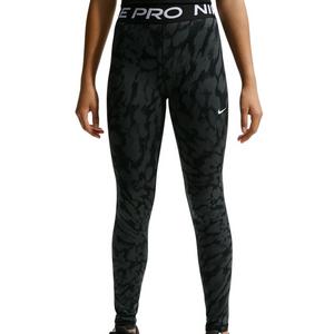 Nike Big Girls' Pro AOP Sports Leggings - Black