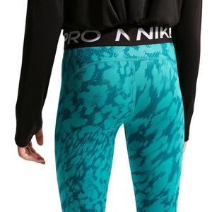 Nike Big Girls' Pro AOP Sports Leggings - Green - GREEN