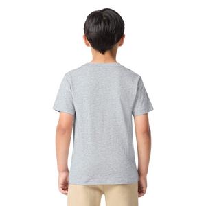 Lacoste Big Boys' Core Tee-Grey