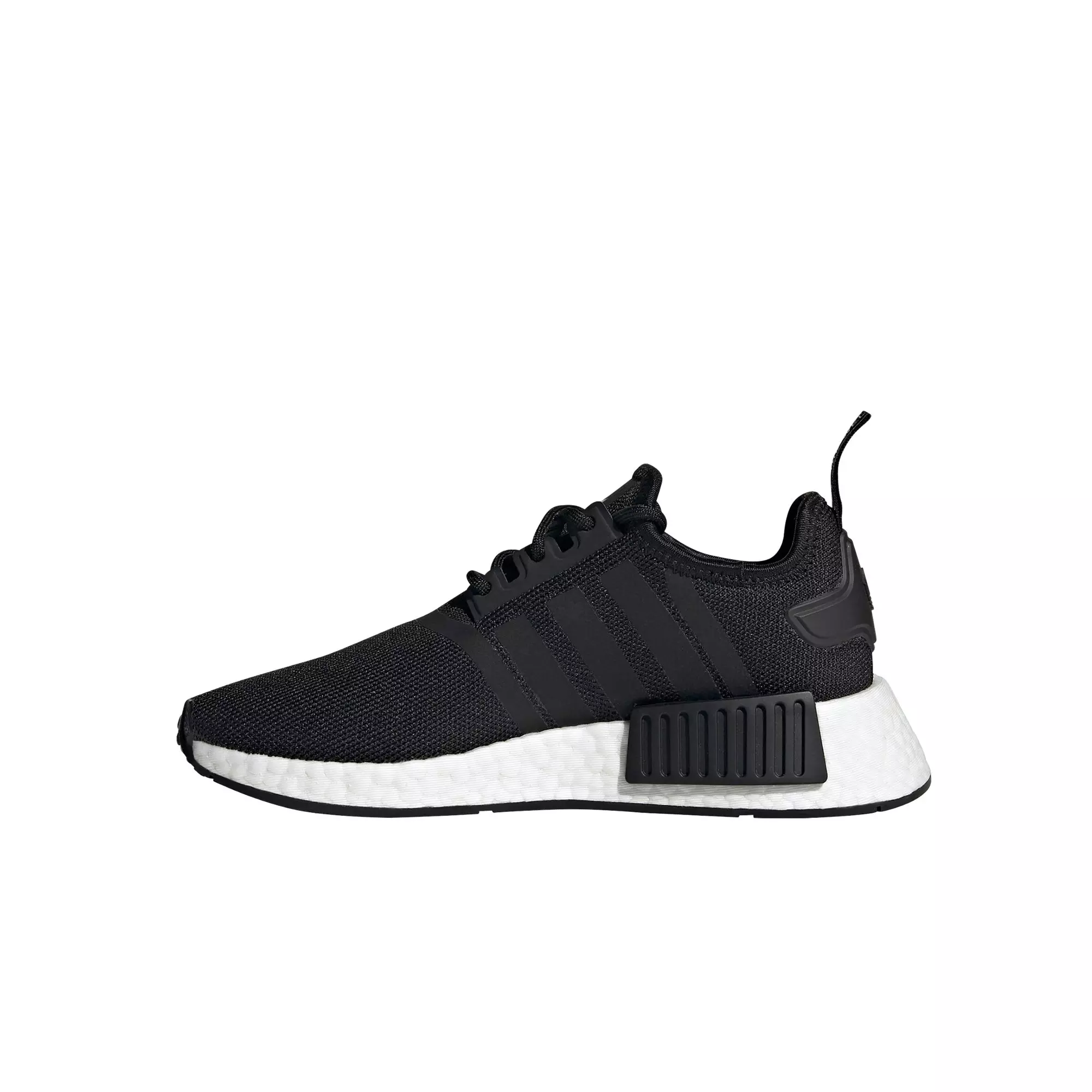 adidas NMD_R1 Primeblue "Core Black/Ftwr White" Grade School Kids' Shoe - BLACK/WHITE
