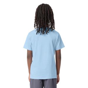 Lacoste Big Boys' Core Tee-Lt Blue