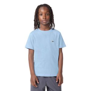 Lacoste Big Boys' Core Tee-Lt Blue