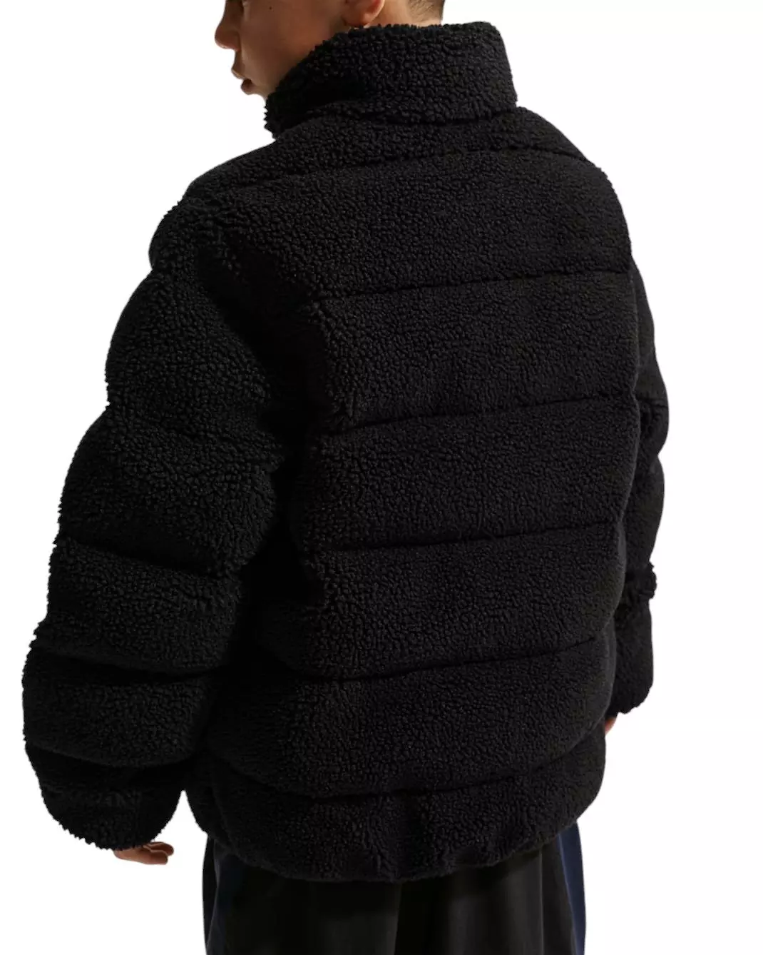 Nike Big Kids' Sportswear Therma-FIT Loose Puffer Jacket - Black - BLACK