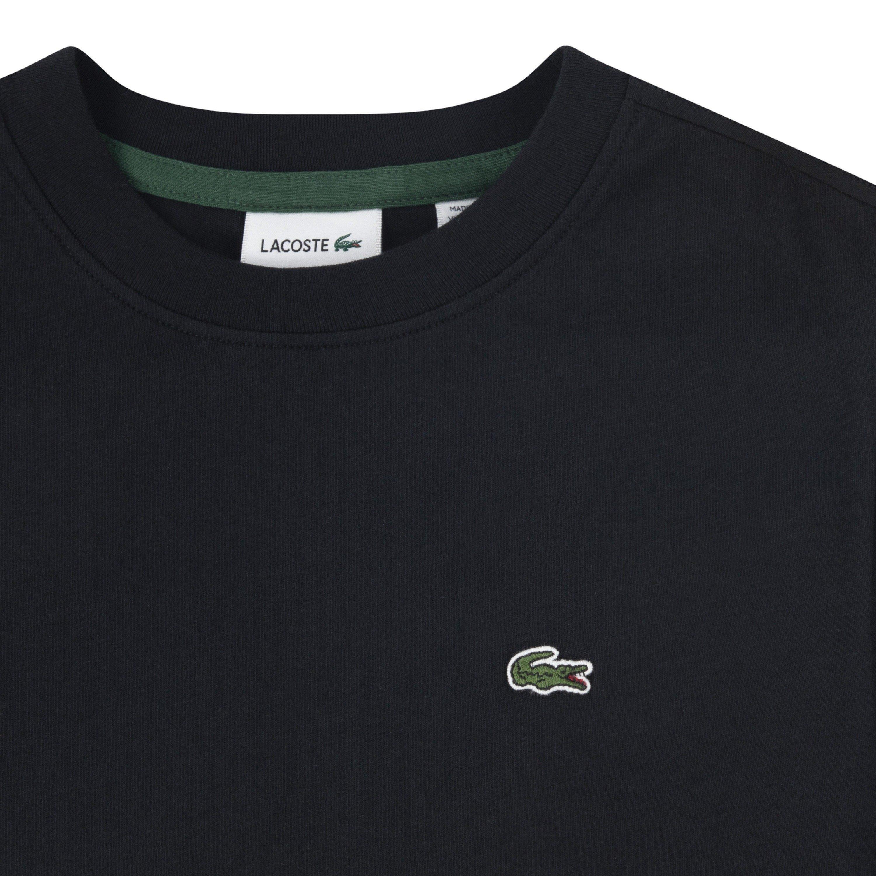 Lacoste Core Big Boys' Black Tee