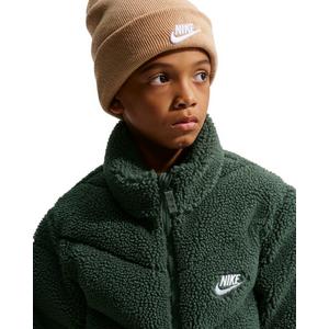 Nike Big Kids' Sportswear Therma-FIT Loose Puffer Jacket - Camo Green - CAMO GREEN