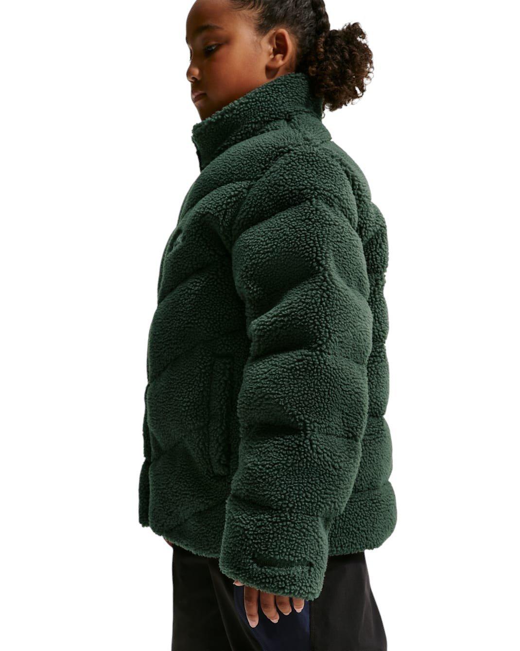 Nike Big Kids' Sportswear Therma-FIT Loose Puffer Jacket - Camo Green - CAMO GREEN