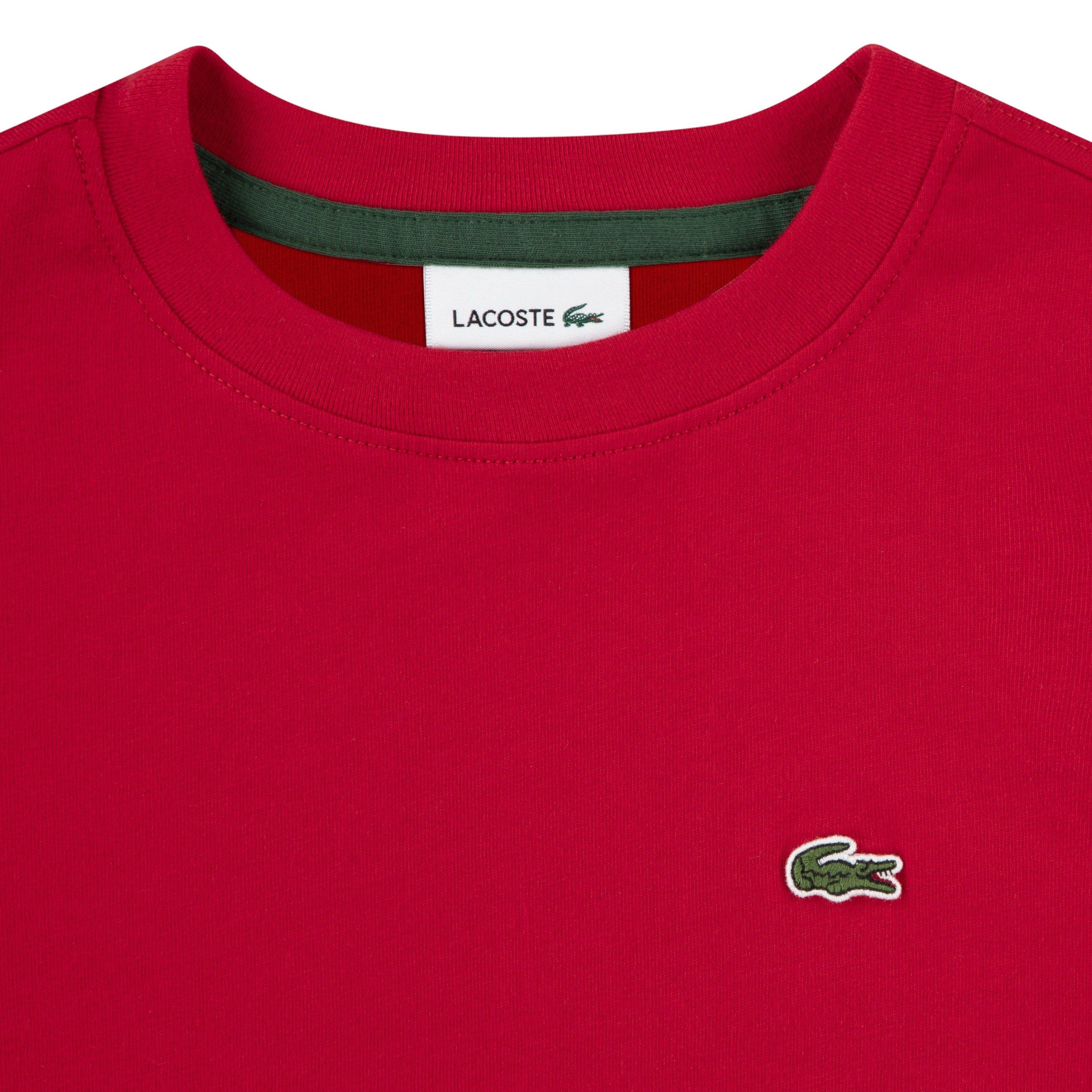 Lacoste Core Big Boys' Red Tee