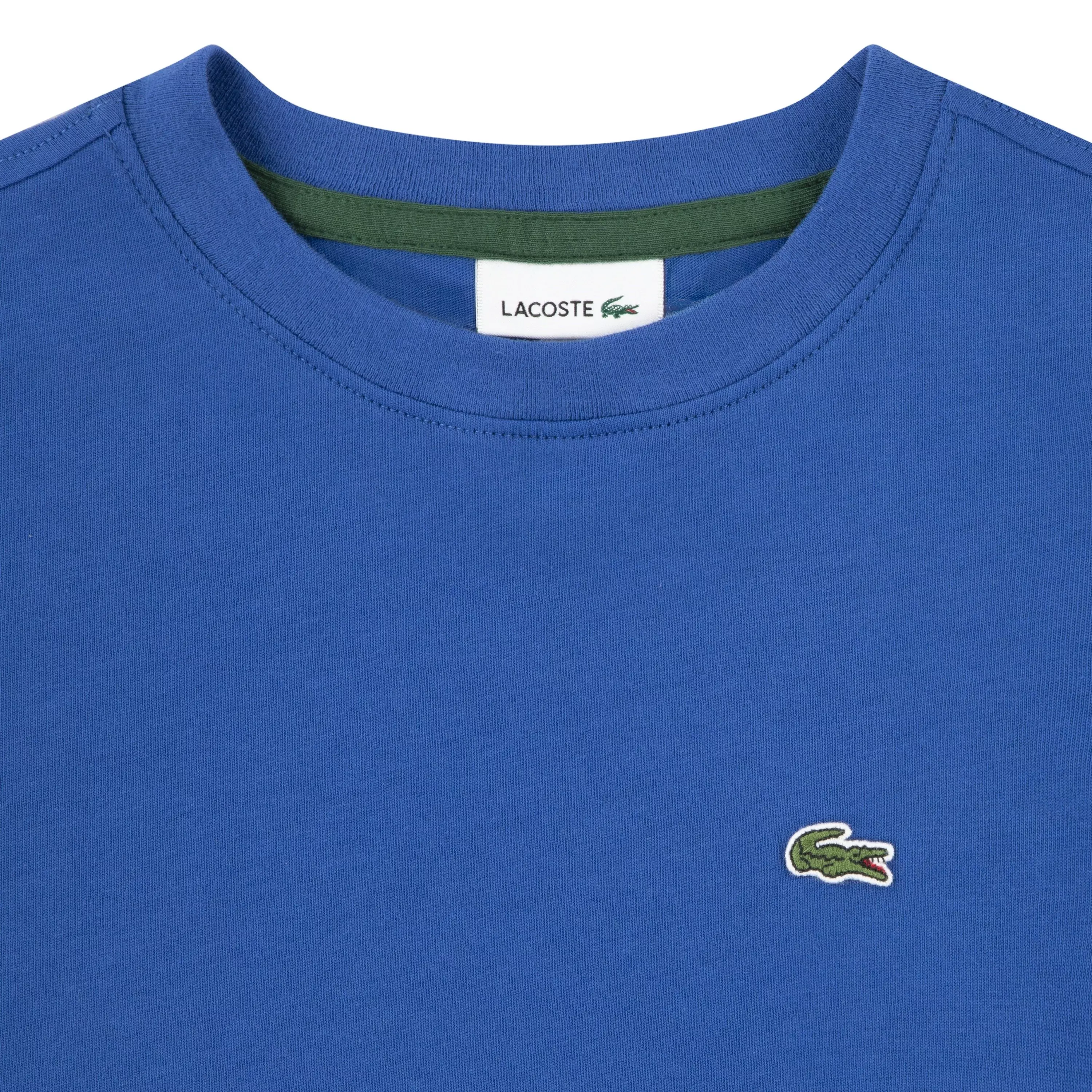 Lacoste Big Boys' Core Tee-Blue - BLUE