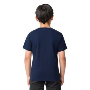 Lacoste Big Boys' Core Tee-Navy