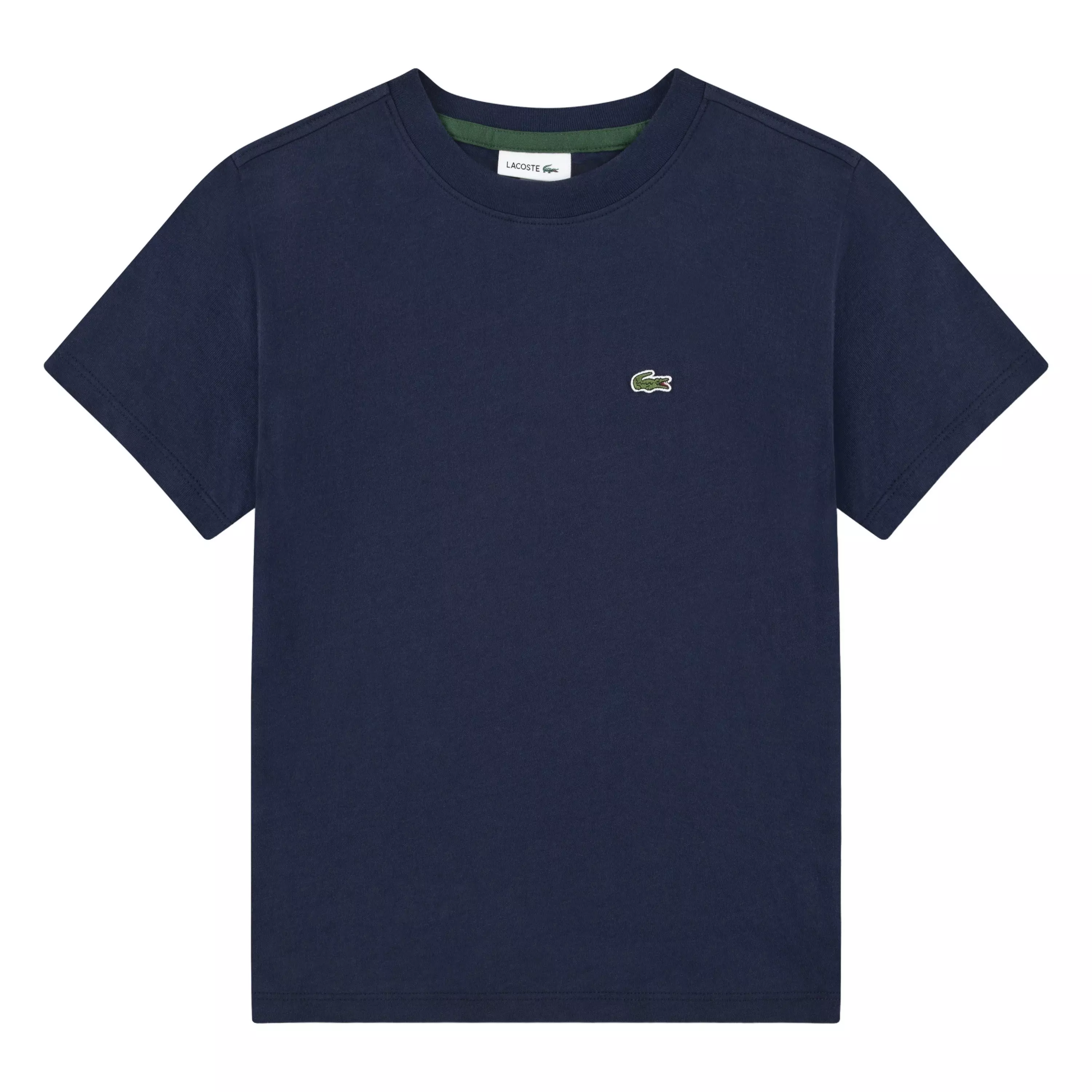 Lacoste Big Boys' Core Tee-Navy - NAVY