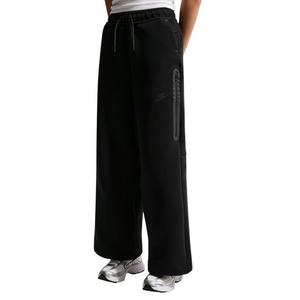 Nike Big Girls' Tech Fleece Wide-Leg Pants - Black
