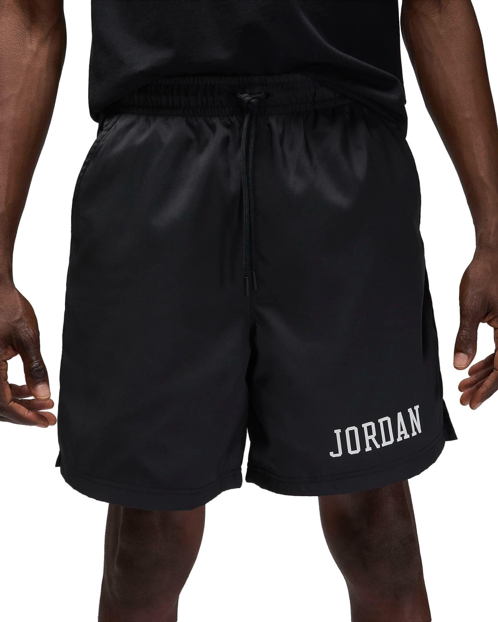 Jordan Men's Essentials Poolside HBR Shorts - BLACK Thumbnail View 1