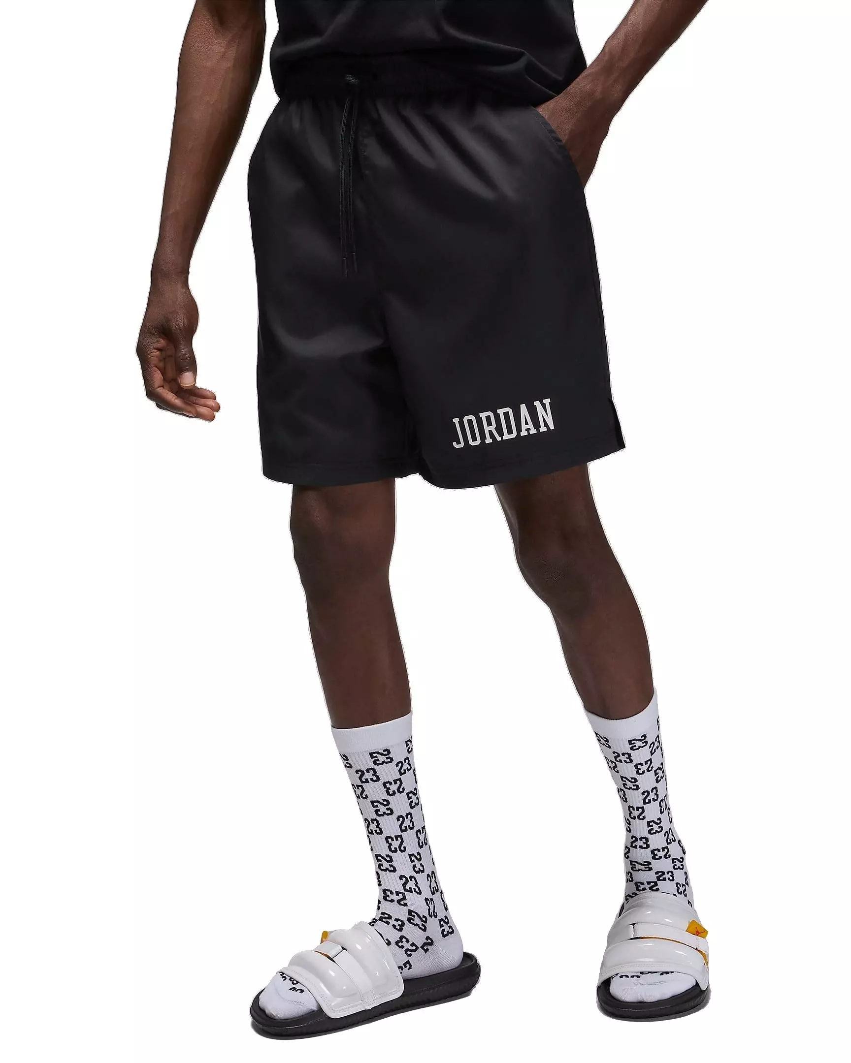 Jordan Men's Essentials Poolside HBR Shorts - BLACK