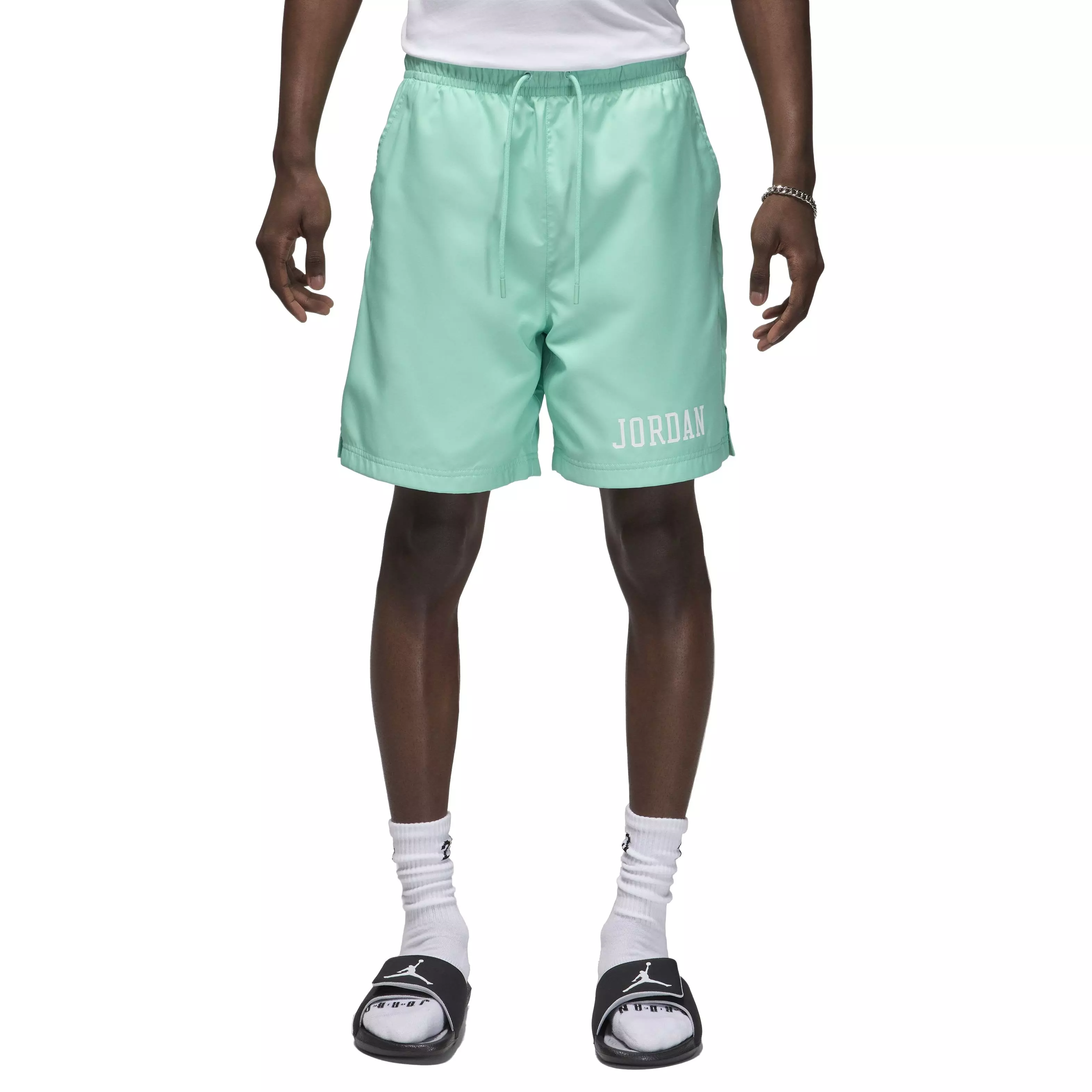 Jordan Men's Essentials Poolside HBR Shorts - GREEN