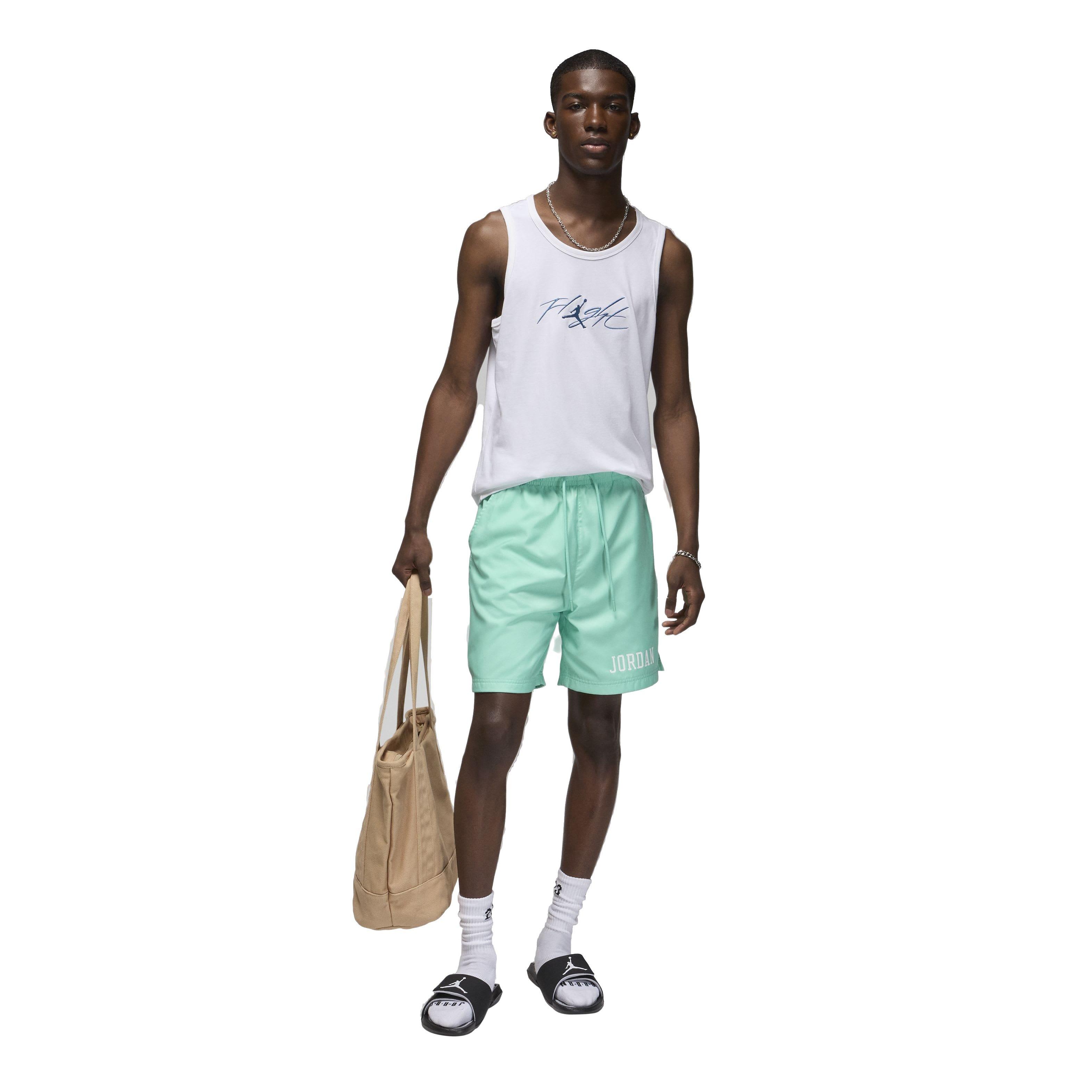 Jordan Men's Essentials Poolside HBR Shorts - GREEN Thumbnail View 8