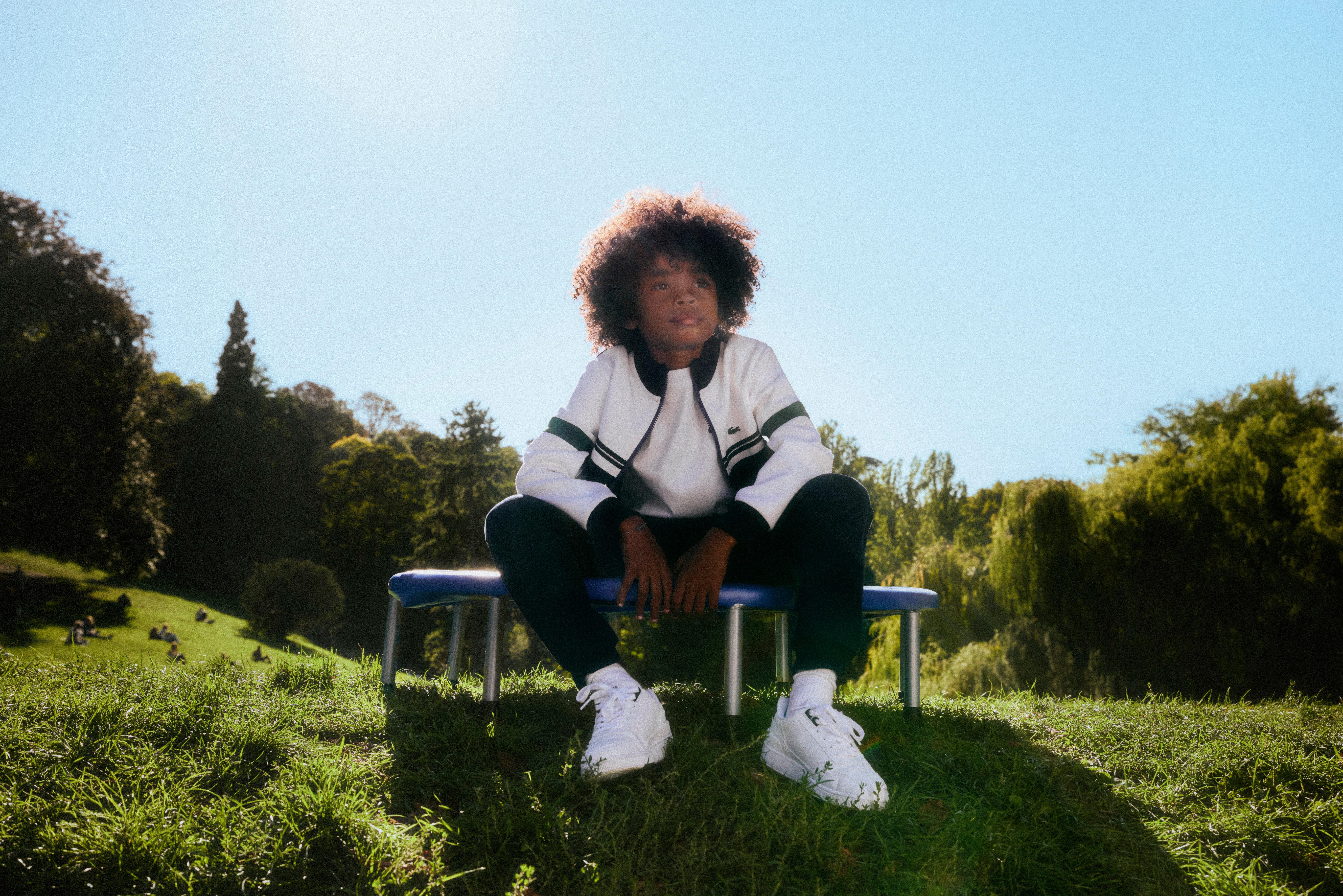 Lacoste Core Big Boys' White Tee