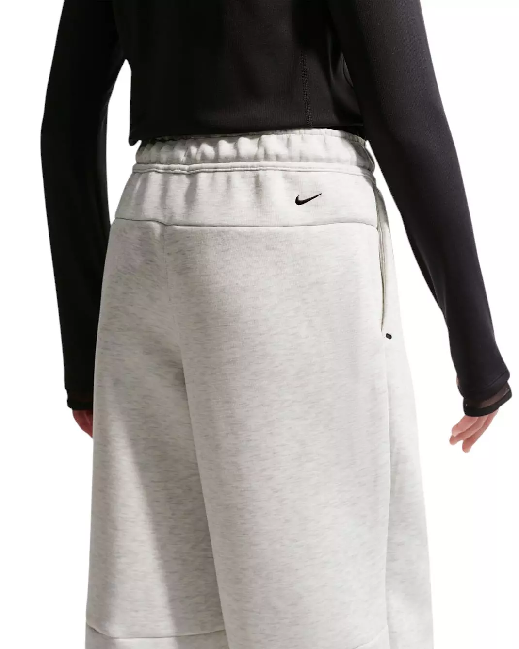 Nike Big Girls' Tech Fleece Wide-Leg Pants - Grey - GREY