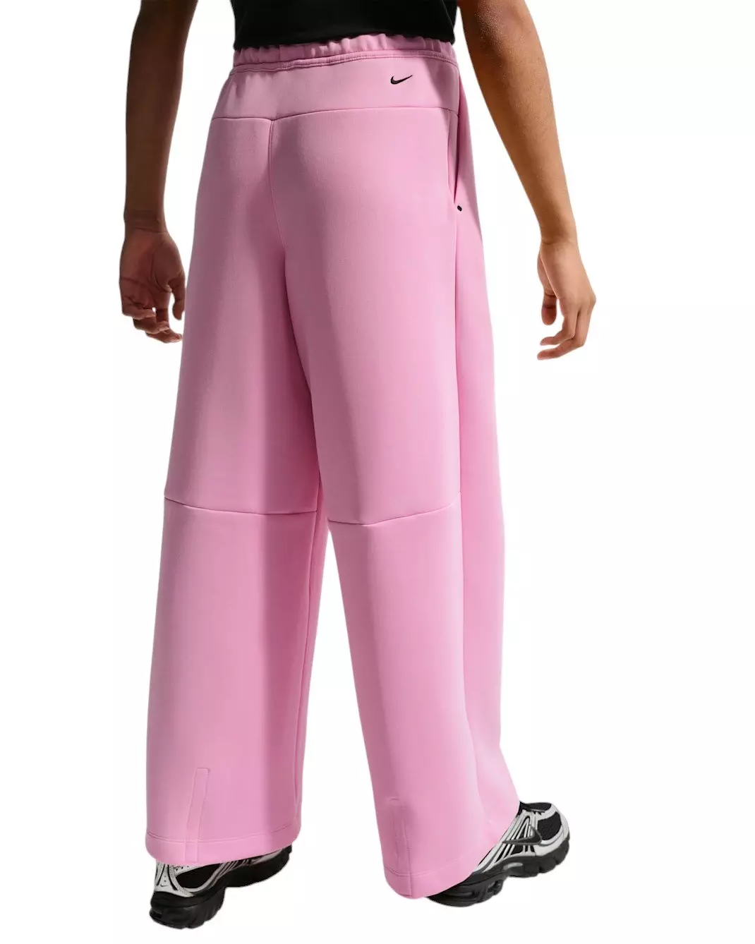 Nike Big Girls' Tech Fleece Wide-Leg Pants - Pink - PINK