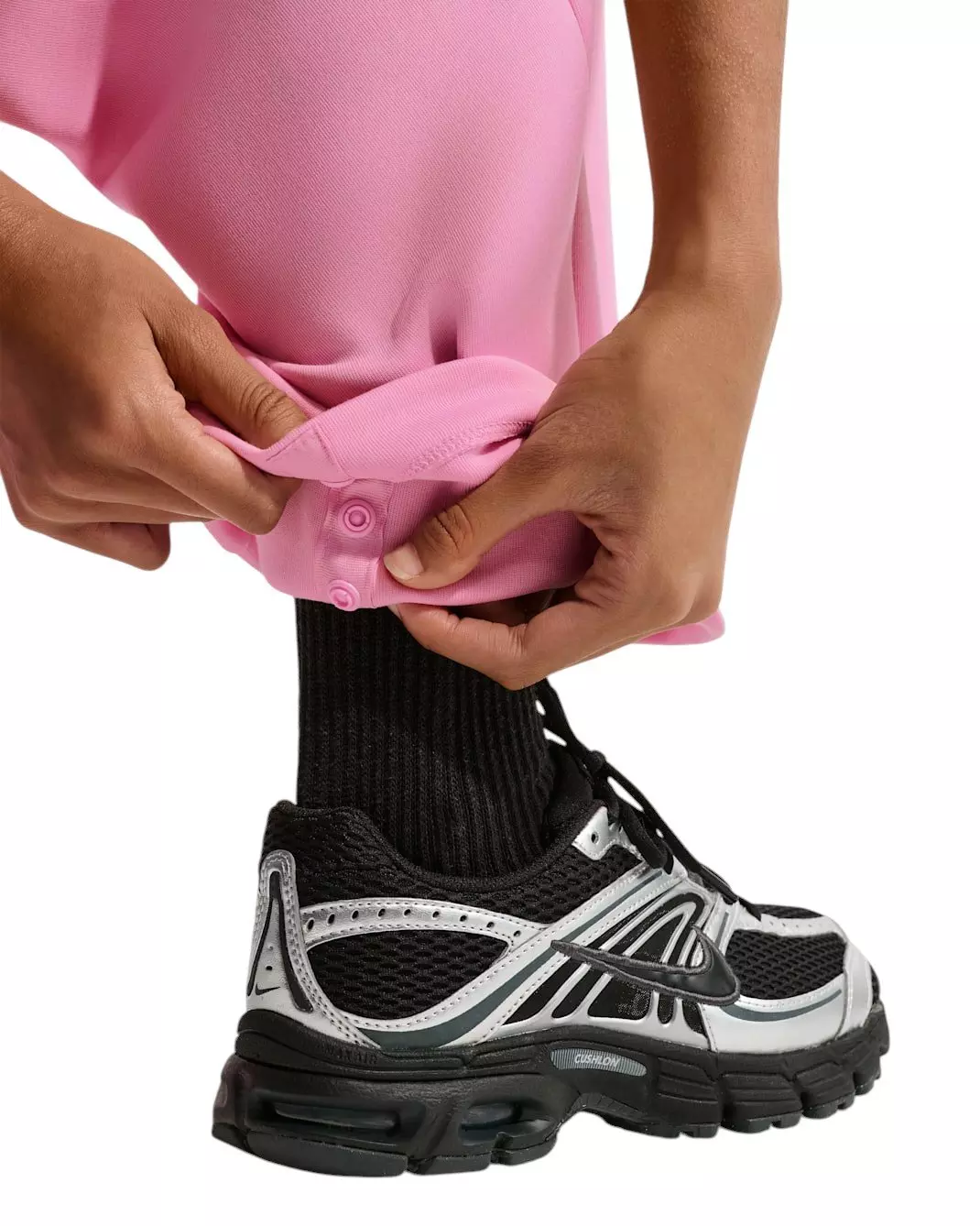 Nike Big Girls' Tech Fleece Wide-Leg Pants - Pink - PINK