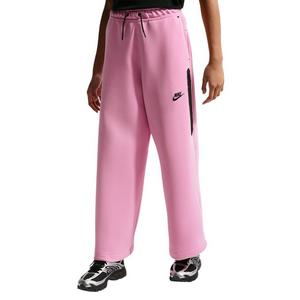 Nike Big Girls' Tech Fleece Wide-Leg Pants - Pink