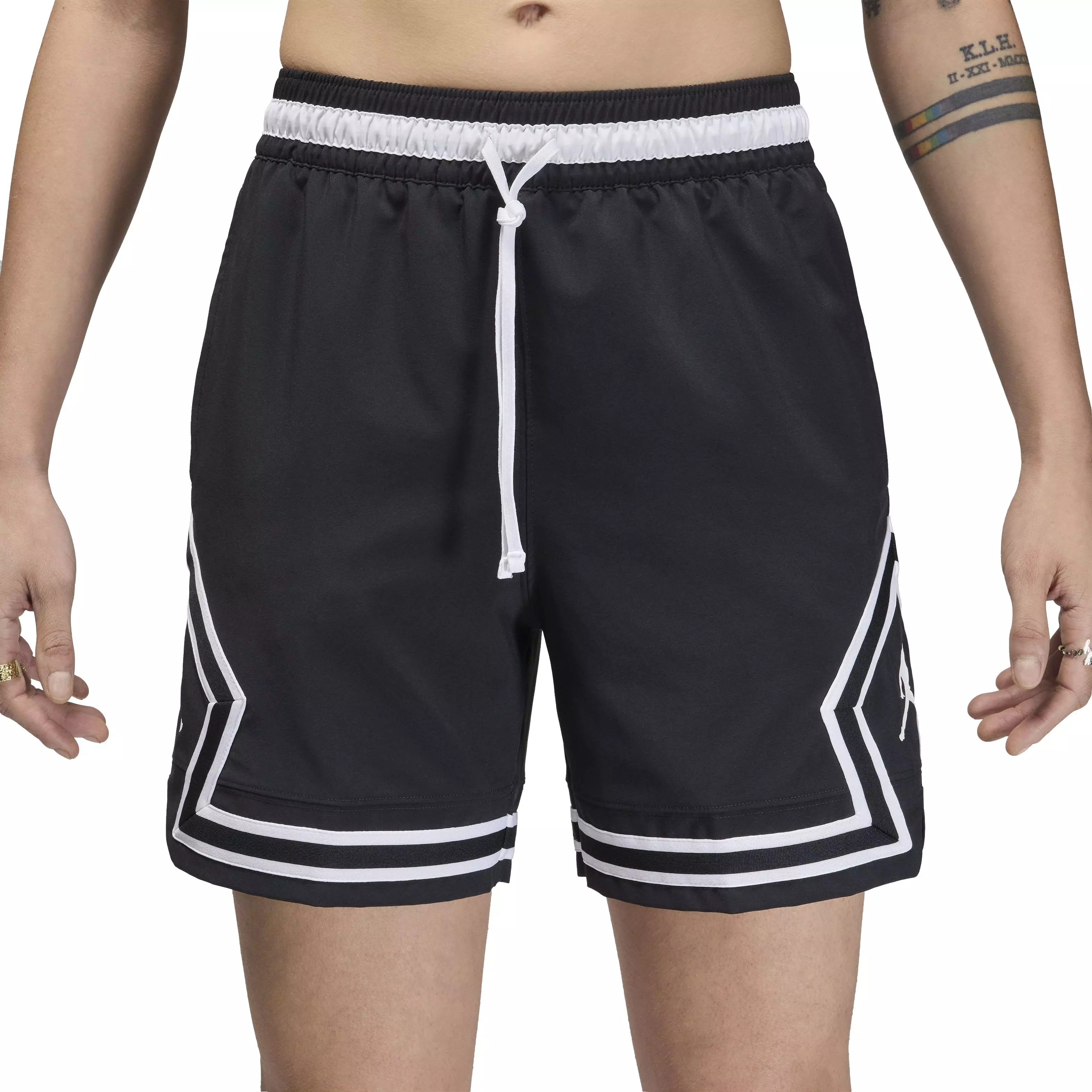 Jordan Men's Sport Dri-FIT Woven Diamond Shorts - BLACK