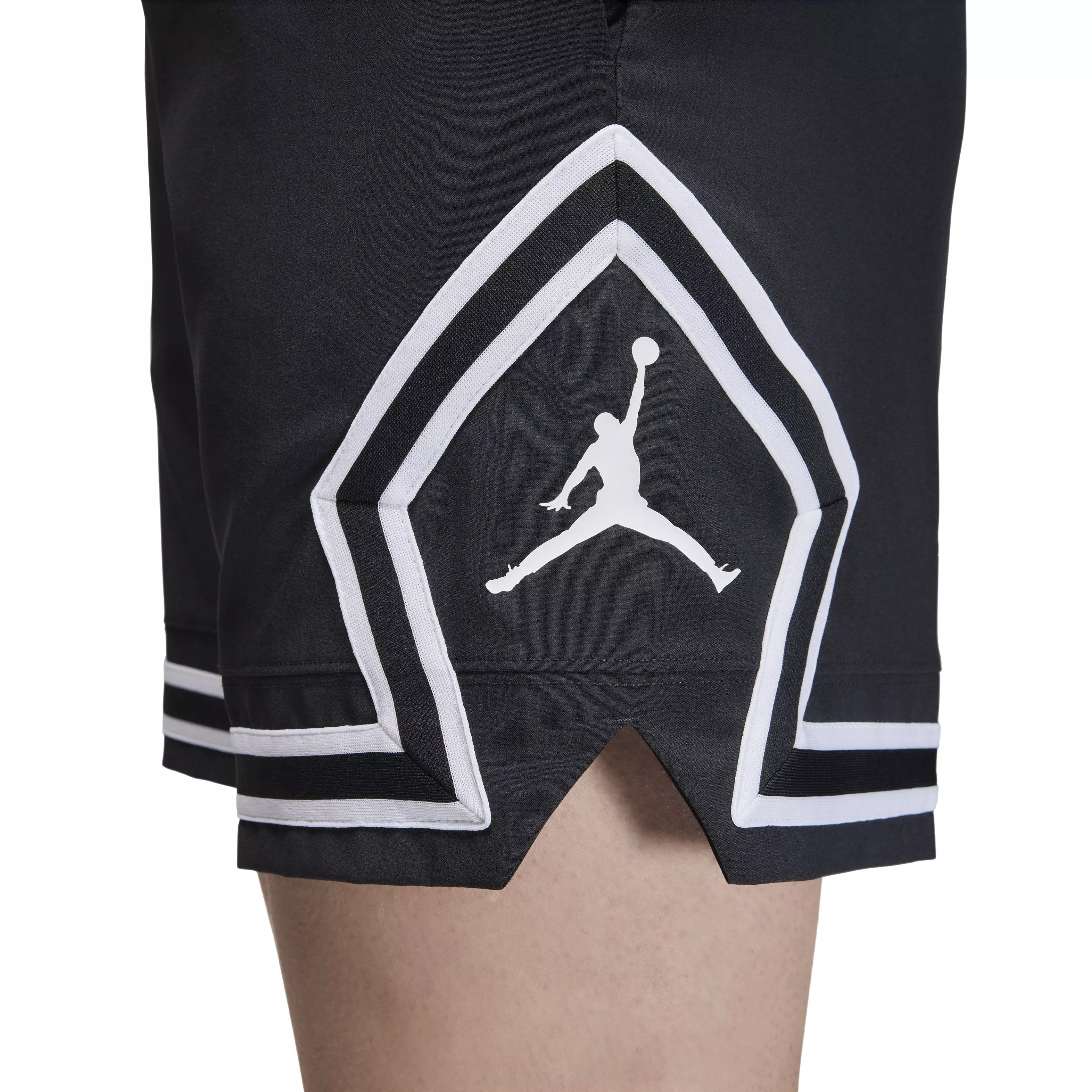 Jordan Men's Sport Dri-FIT Woven Diamond Shorts - BLACK