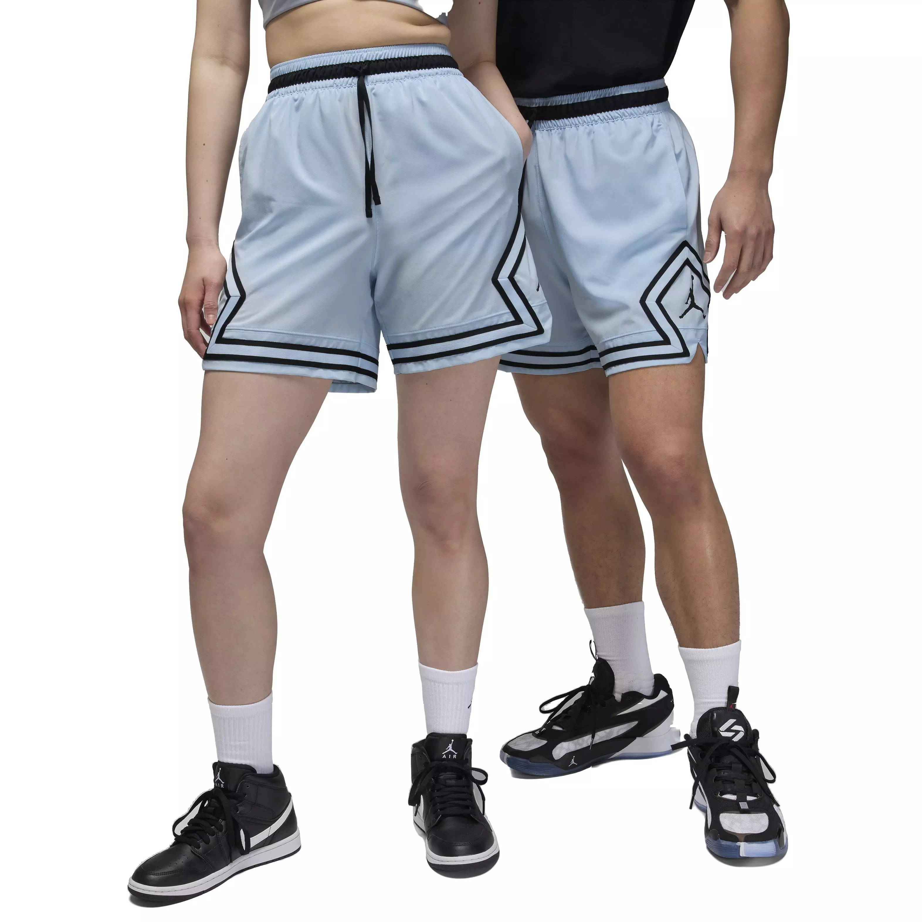 Jordan Men's Sport Dri-FIT Woven Diamond Shorts - BLUE