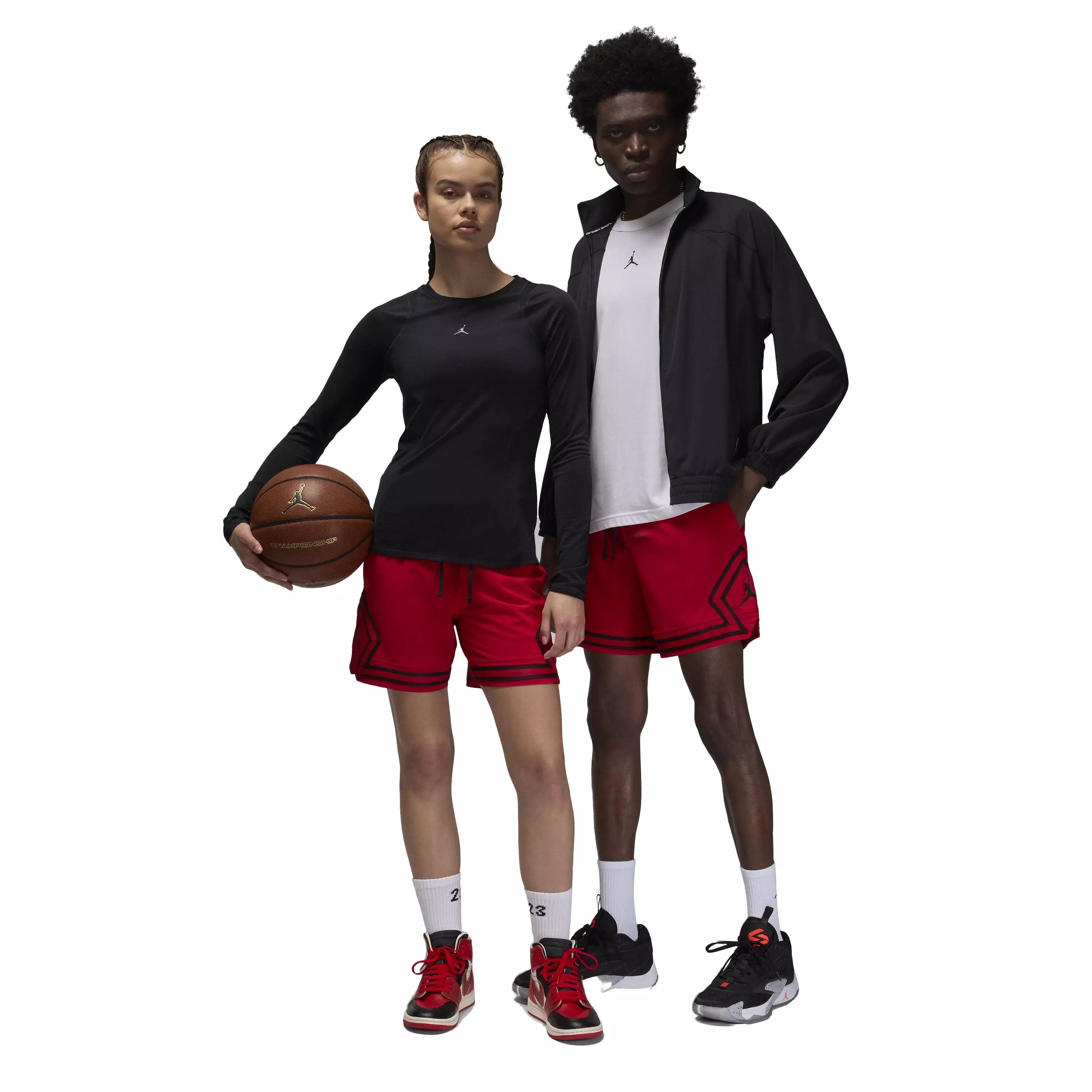 Jordan Men's Sport Woven Dri-FIT Diamond Shorts - RED