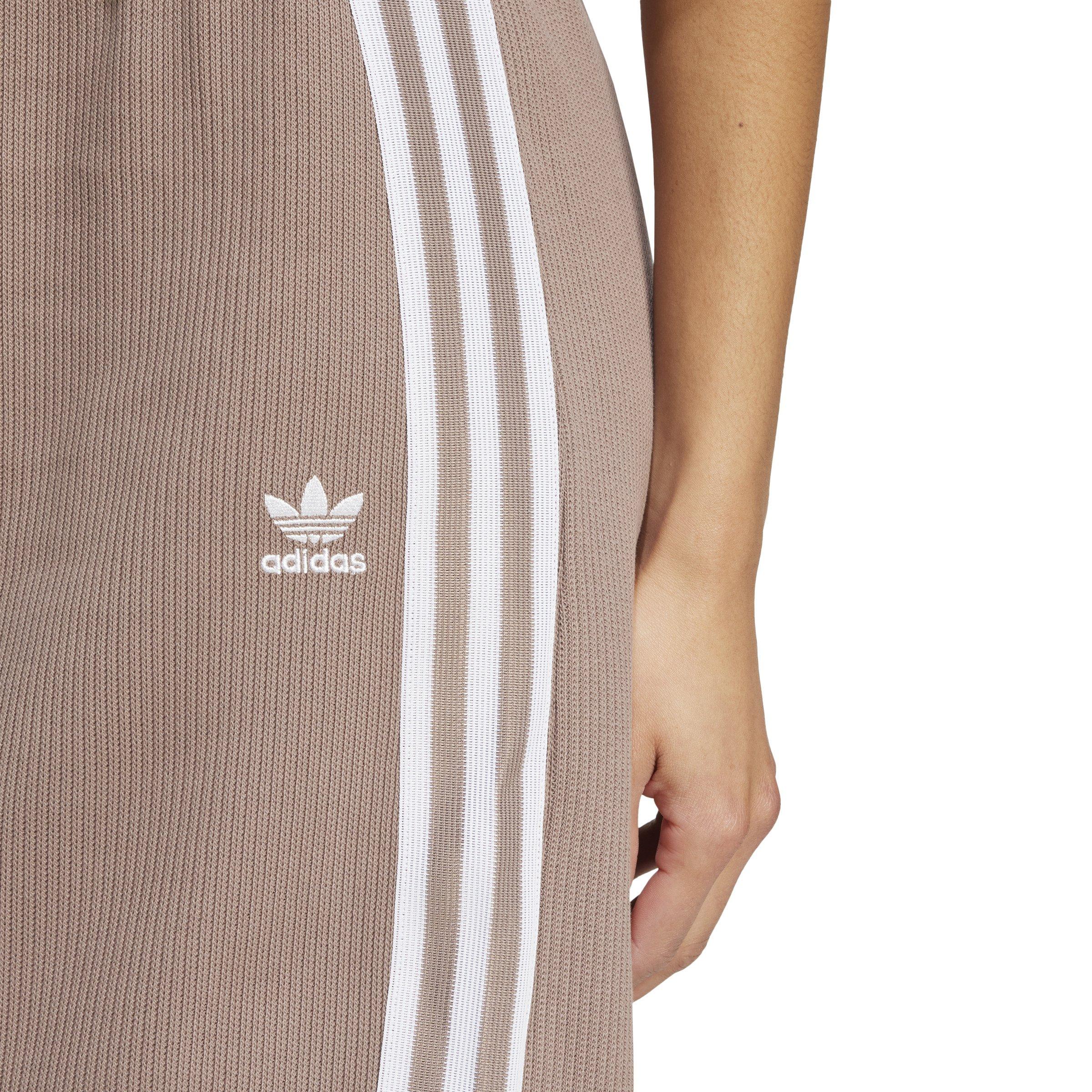 adidas Originals Women's Knit Skirt -Brown - BROWN Thumbnail View 3