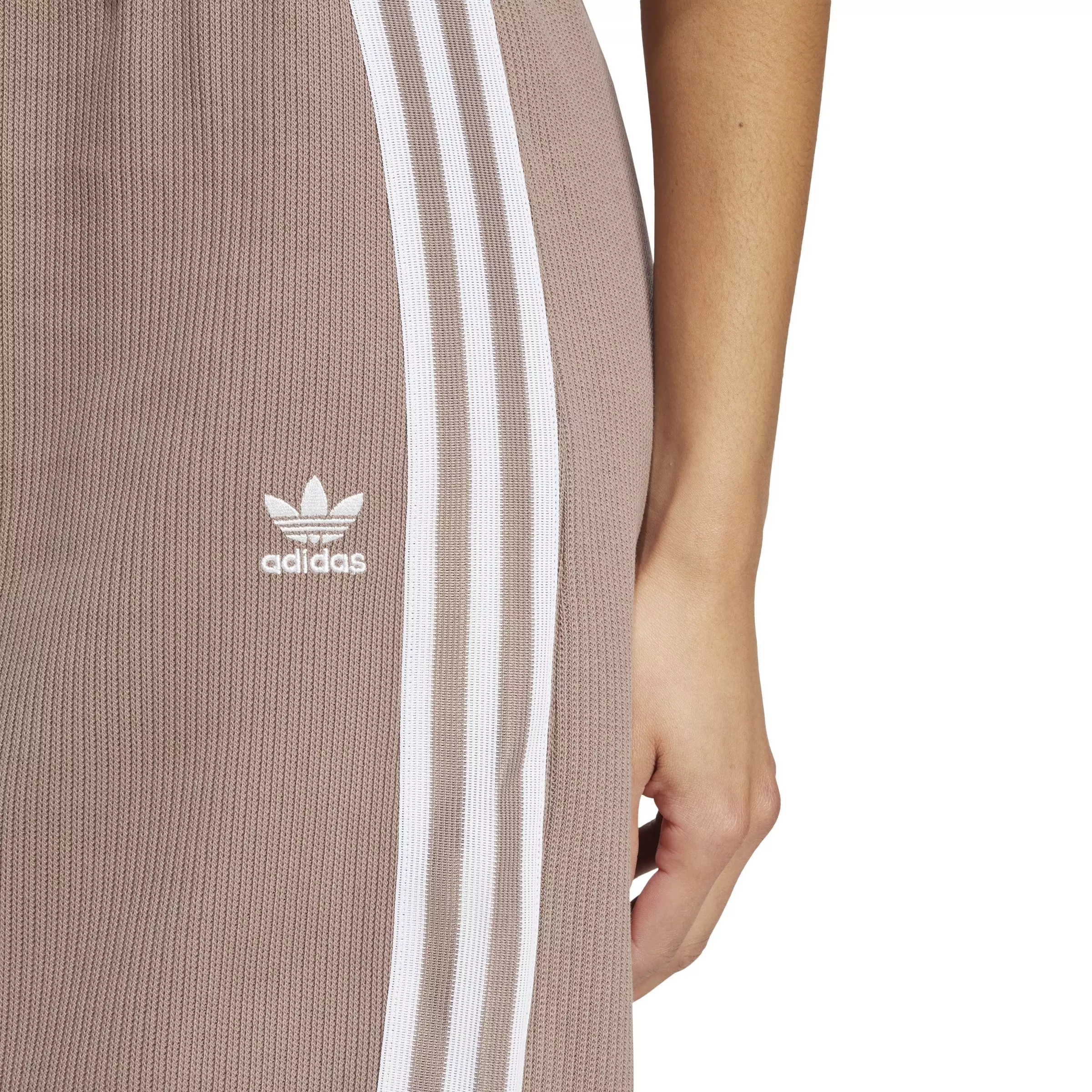 adidas Originals Women's Knit Skirt -Brown - BROWN