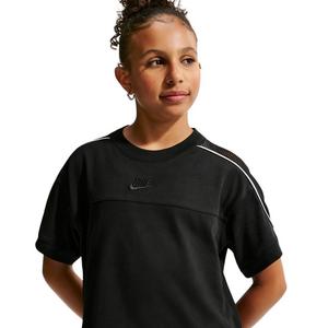 Nike Big Kids' Sportswear Collection Short-Sleeve Top - Black - BLACK
