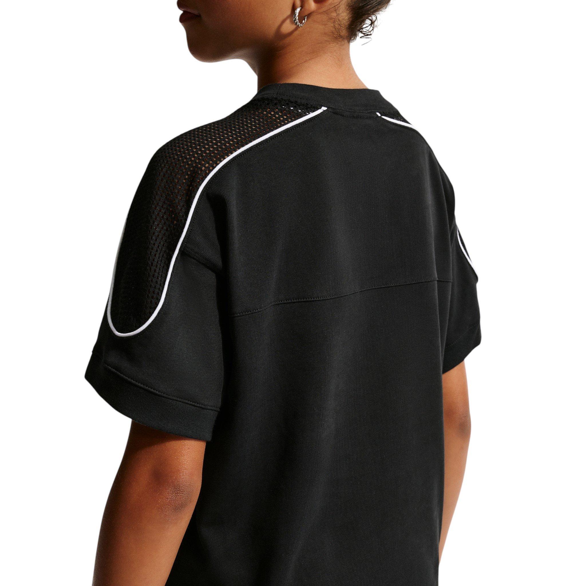 Nike Sportswear Collection Big Kids' Black Short-Sleeve Top