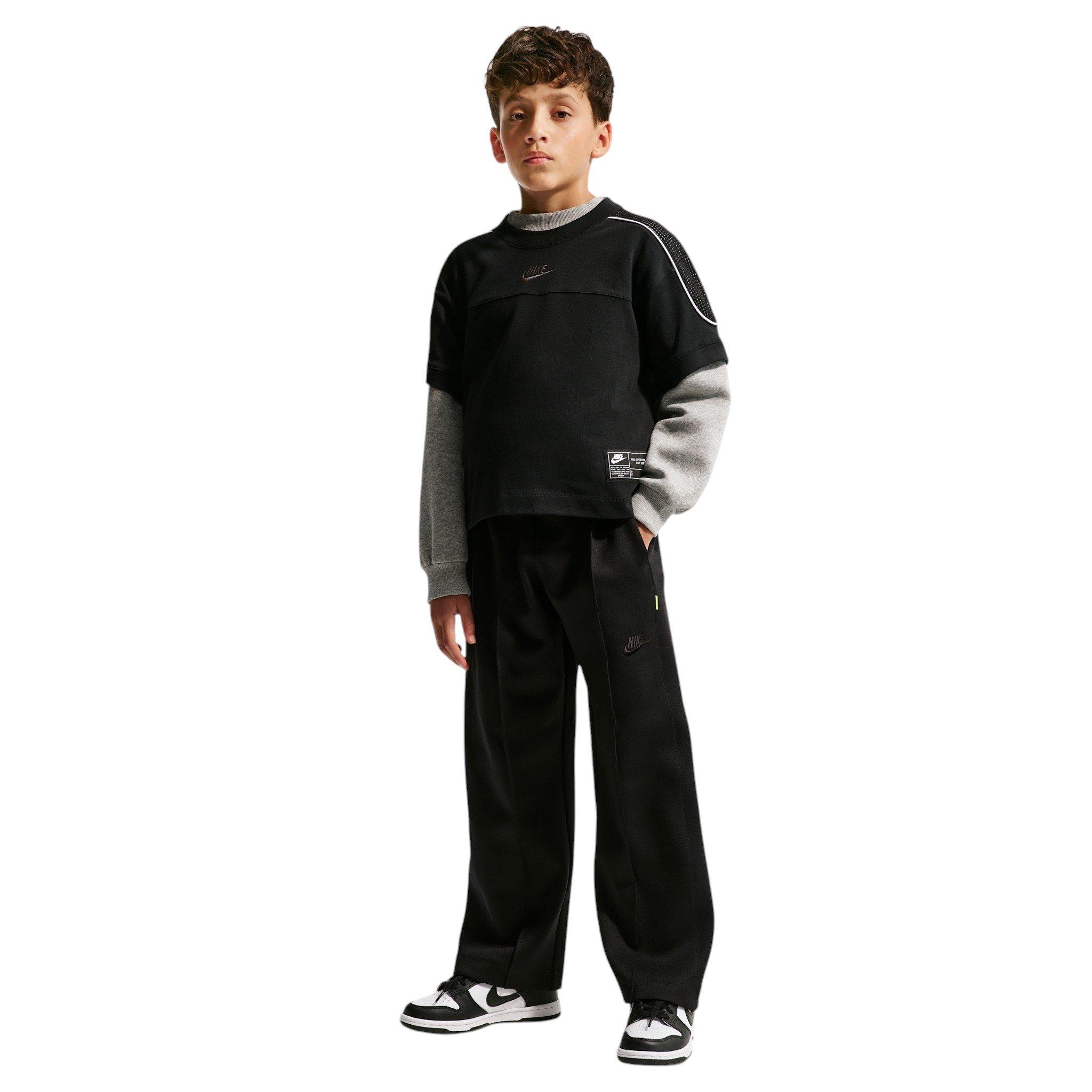 Nike Sportswear Collection Big Kids' Black Short-Sleeve Top