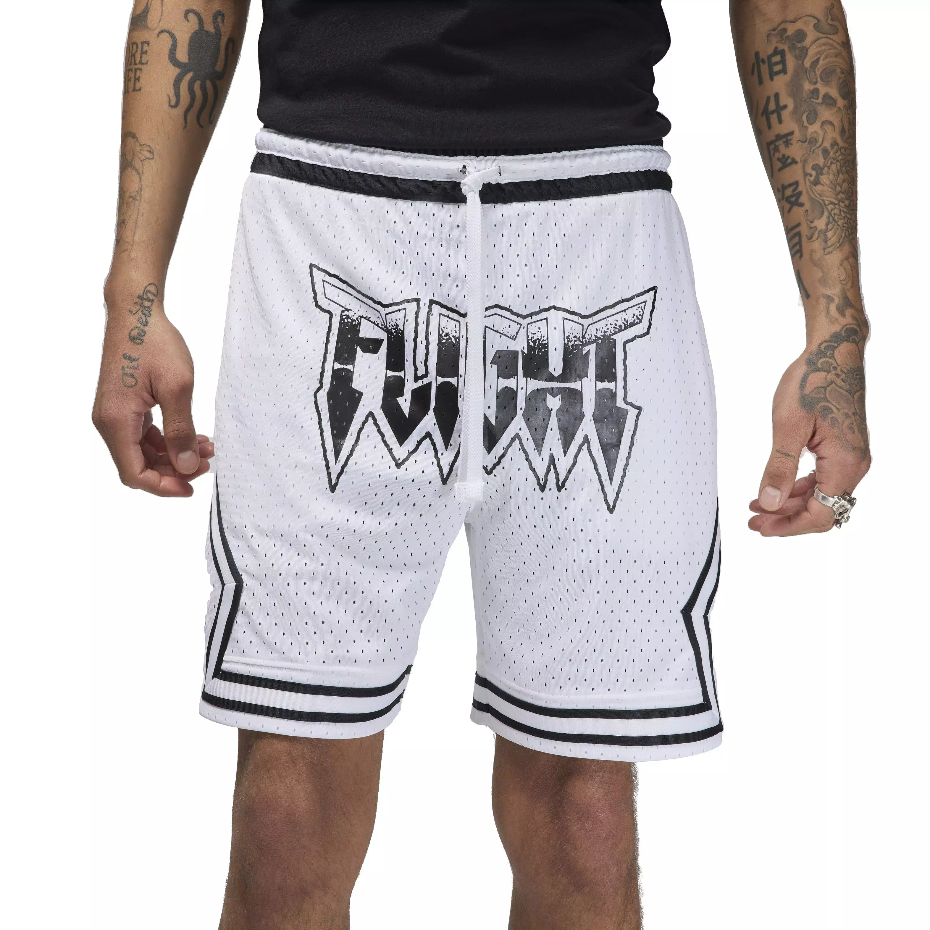 Jordan Men's Sport HBR Dri-FIT Diamond Shorts -White - WHITE