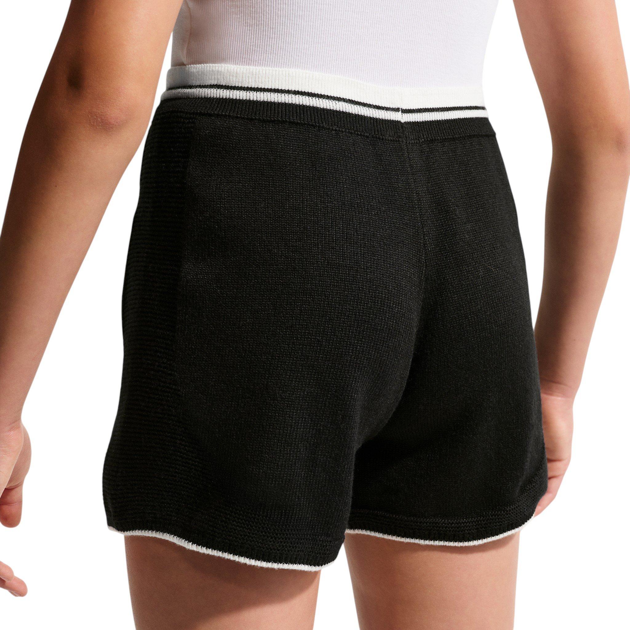 Nike Sportswear Big Girls' Black Sweater Track Shorts
