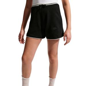 Nike Big Girls' Sportswear Sweater Track Shorts - Black - BLACK