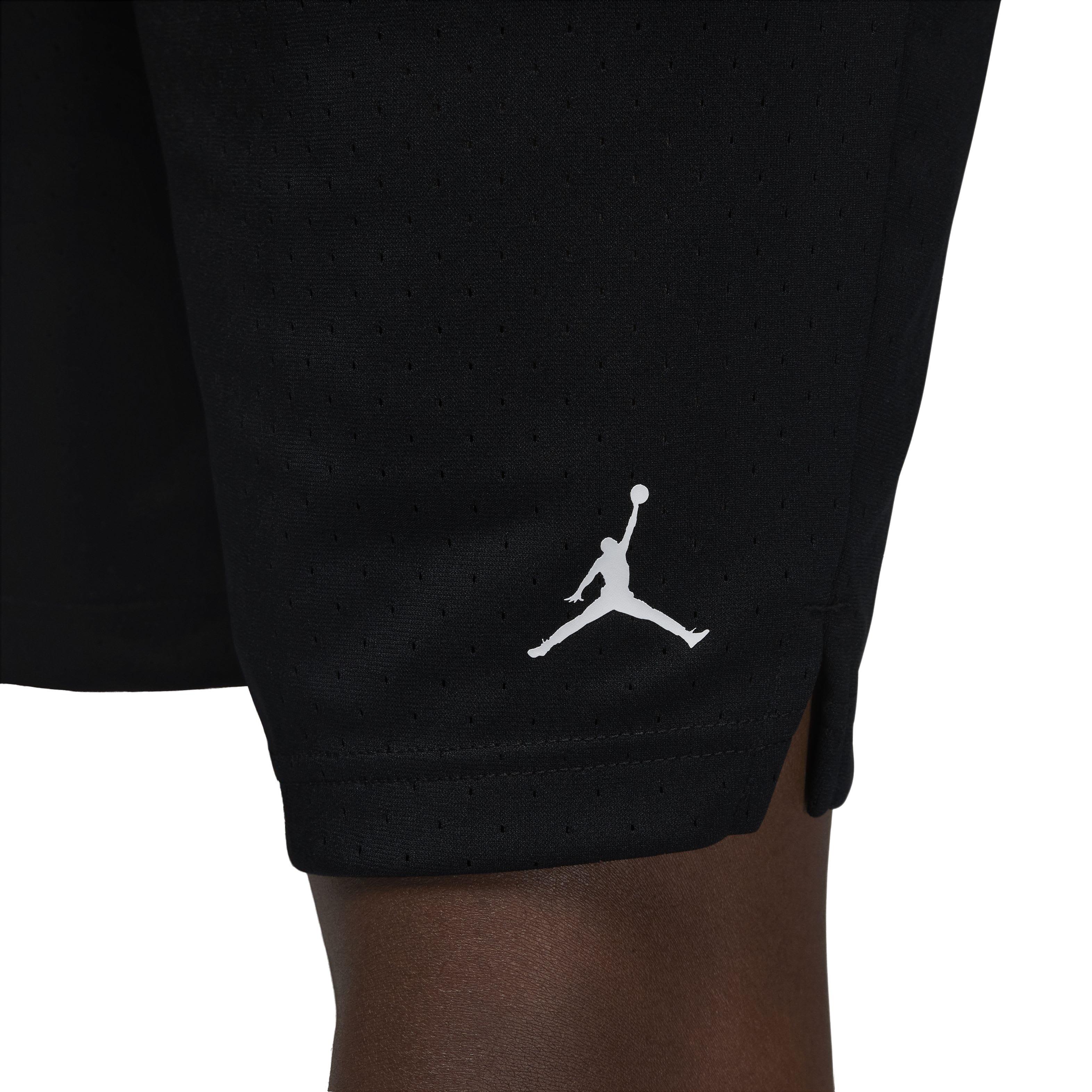 Jordan Men's Dri-FIT Sport Mesh Shorts - BLACK Thumbnail View 5