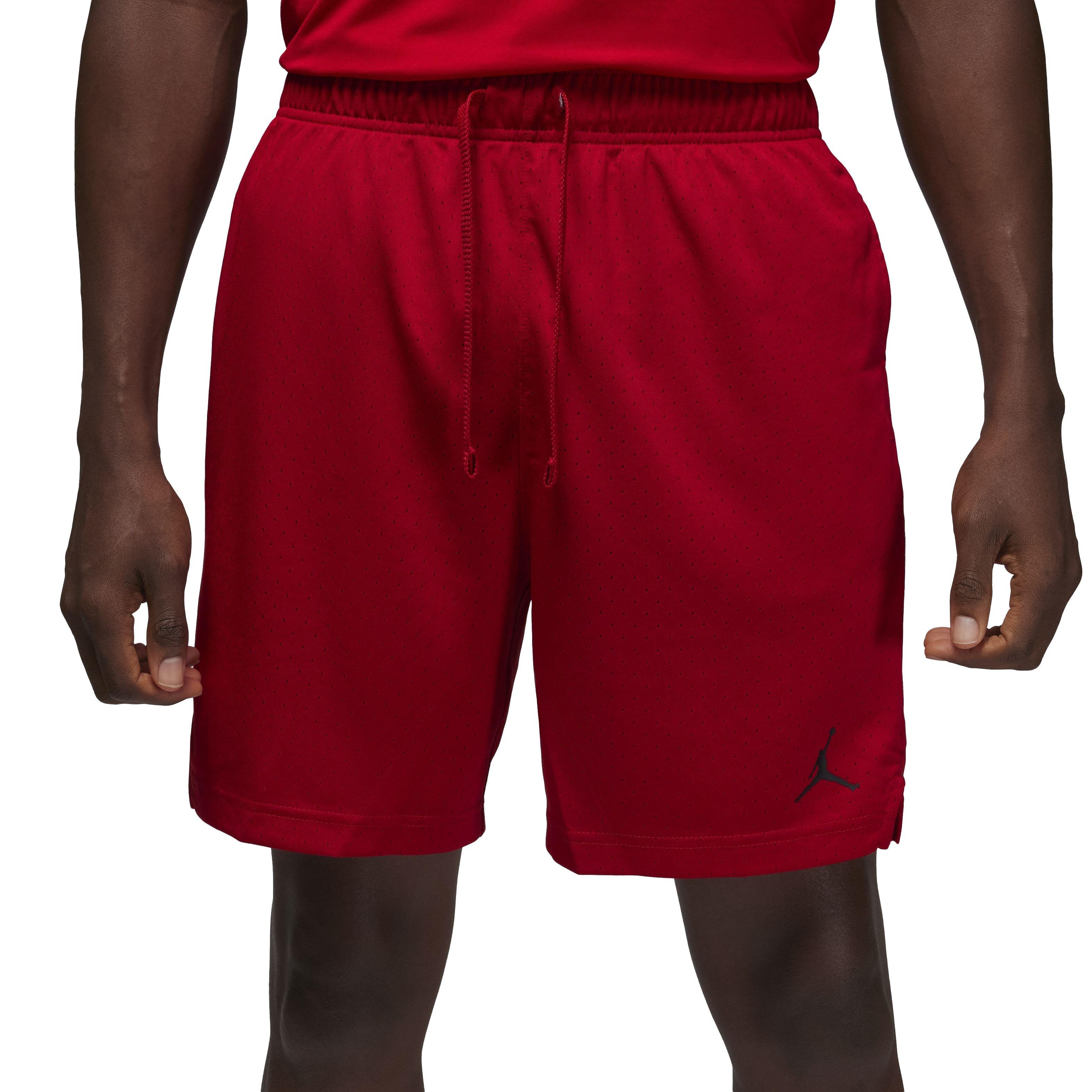Jordan Men's Dri-FIT Sport Mesh Shorts - RED Thumbnail View 1