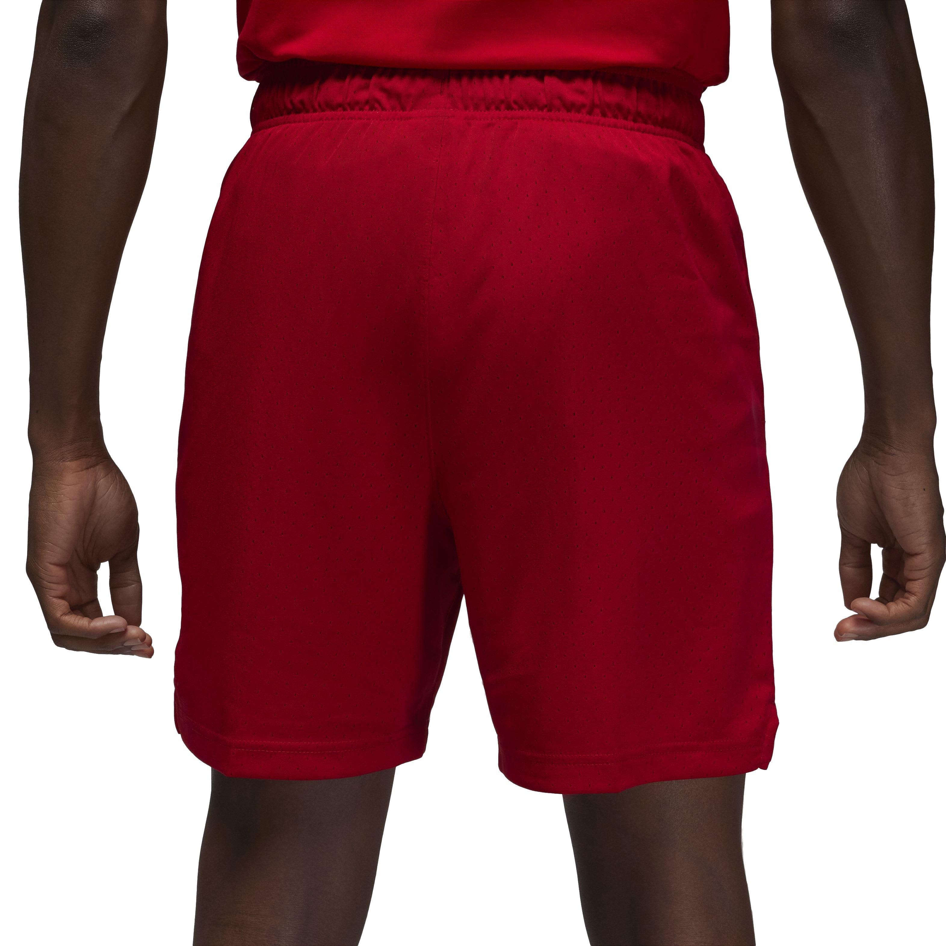 Jordan Men's Dri-FIT Sport Mesh Shorts - RED Thumbnail View 2