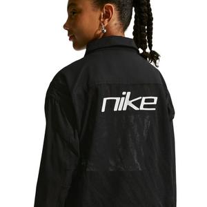 Nike Big Girls' Sportswear FA26 Woven Jacket - Black