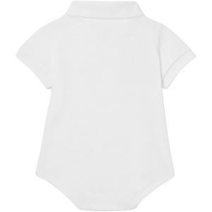 Lacoste Infant Boys' Classic Pique Polo Bodysuit -White