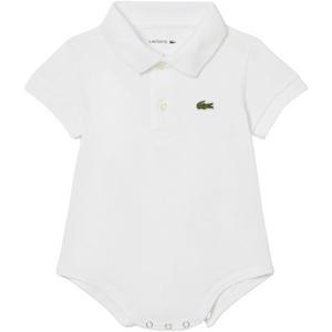 Lacoste Infant Boys' Classic Pique Polo Bodysuit -White
