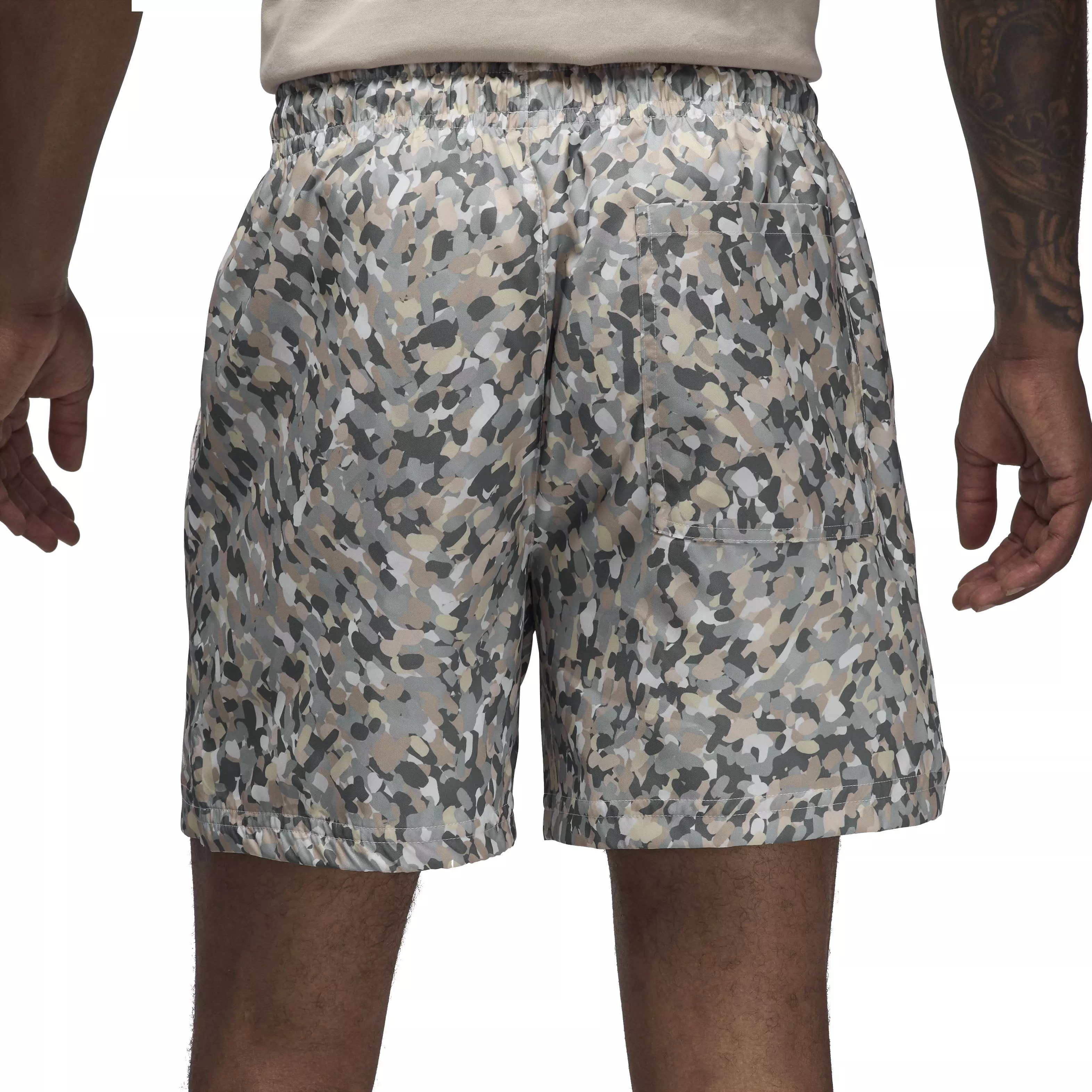 Jordan Men's Essentials Poolside AOP Shorts -Multi - MULTI-COLORED
