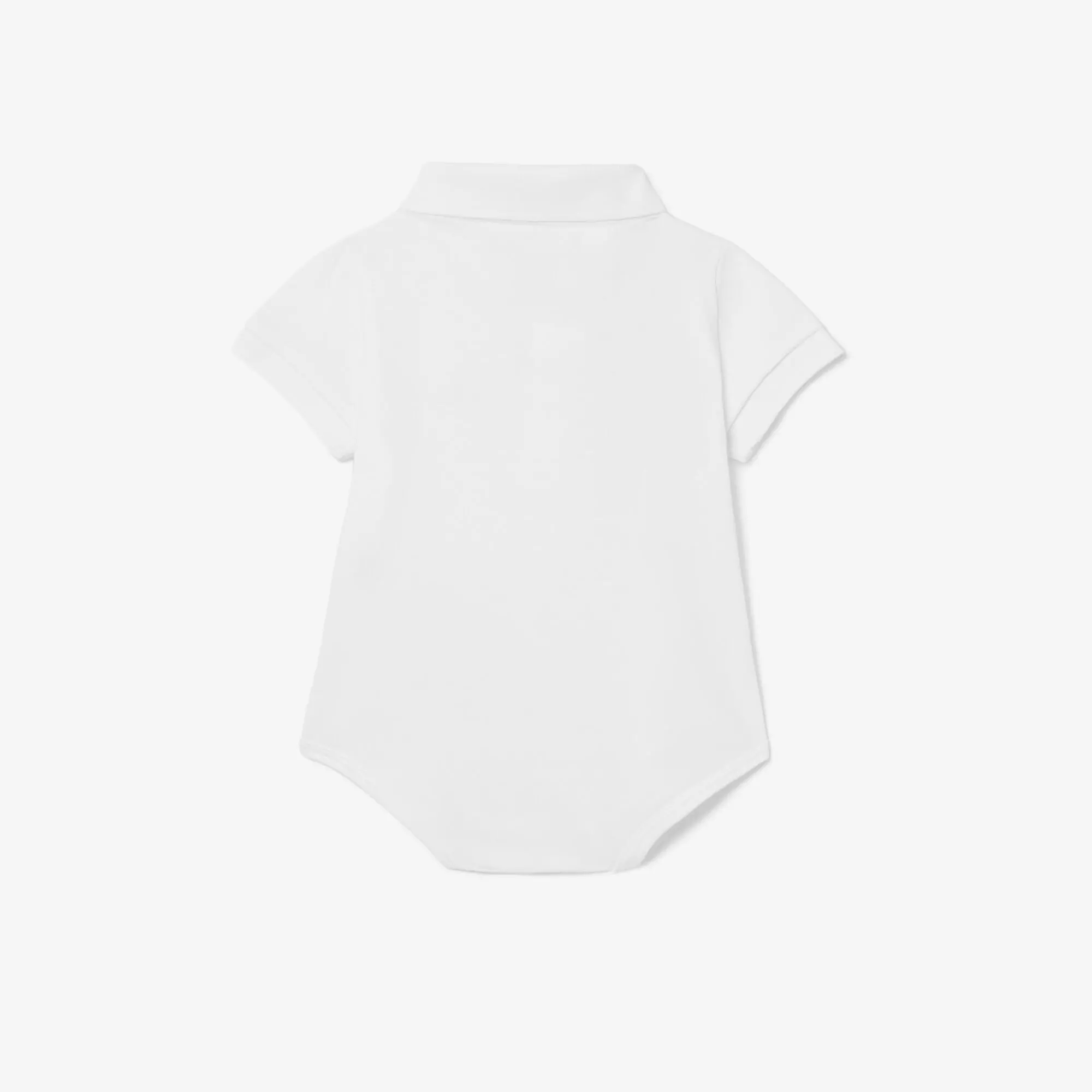 Lacoste Toddler Boys' Classic Pique Polo Bodysuit - White - WHITE