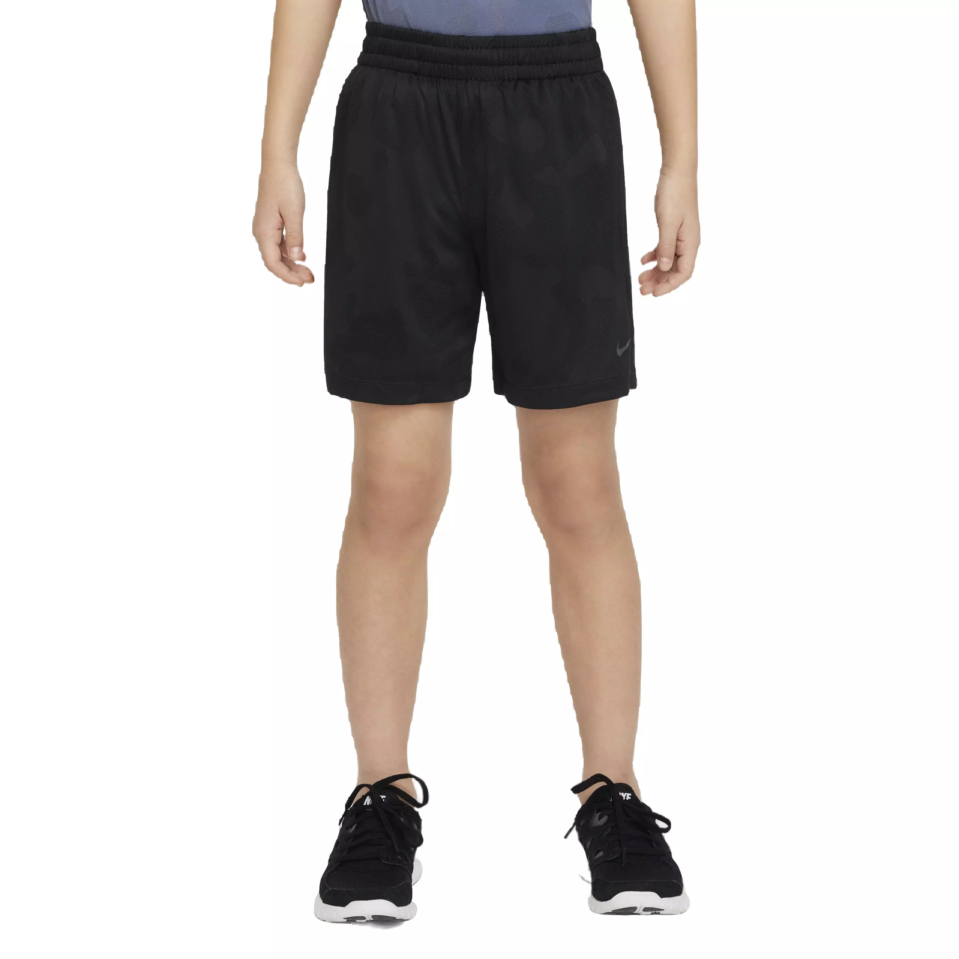 Nike Big Boys' Dri-FIT Multi+ Training Shorts - Black - BLACK
