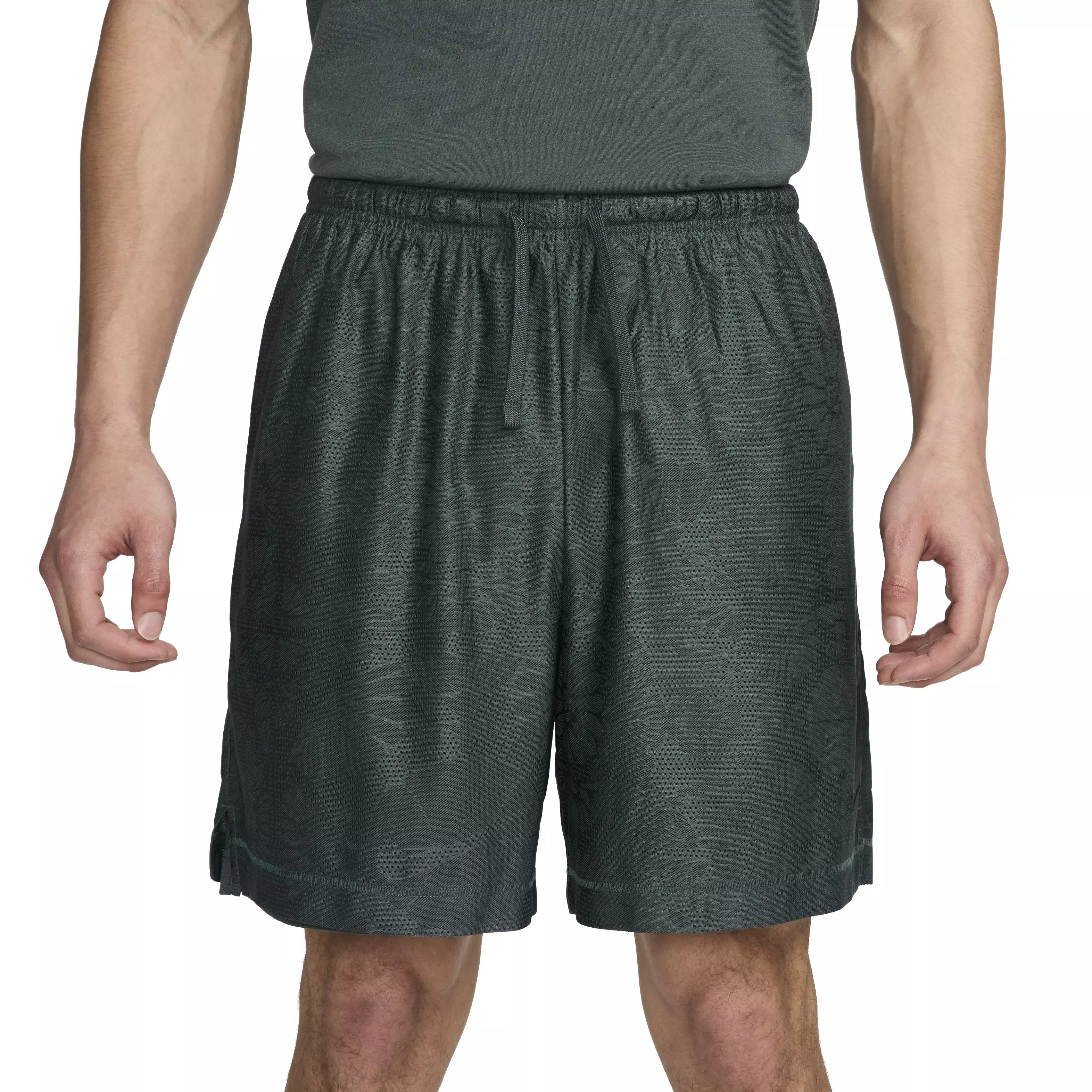 Nike Men's Standard Issue 6" Dri-FIT Reversible Basketball Shorts - GREEN