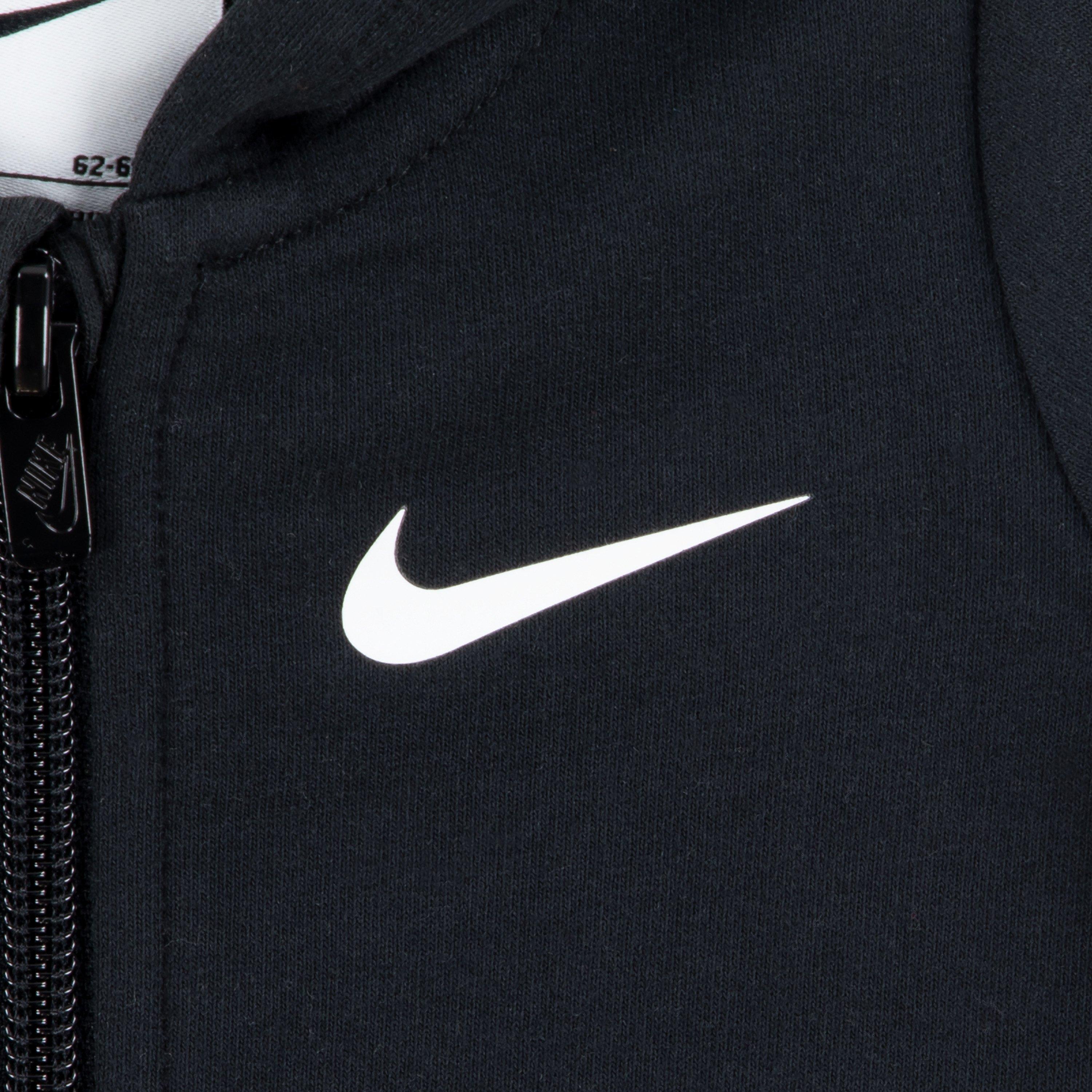 Nike Essentials Hooded Infant Boys' Black Coverall