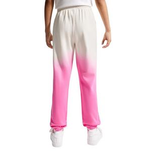 Nike Big Girls' Sportswear Studio Fleece Ombre Loose Pants - Sail/Pink - SAIL/PINK