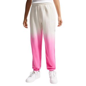Nike Big Girls' Sportswear Studio Fleece Ombre Loose Pants - Sail/Pink - SAIL/PINK